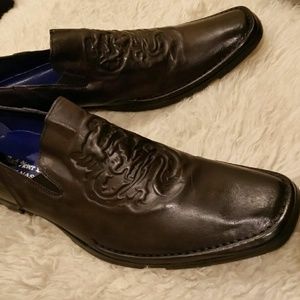 "SOLD" Rare Vintage Mark Nason Acid loafers